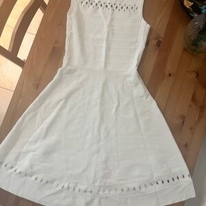 French Connection White Sleeveless Mini Dress size 4 US (UK 8) XS